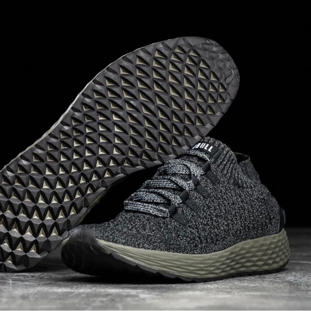 NoBull Black Ivy Knit Runner 8.5 Womens